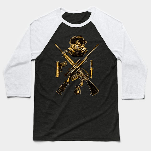 I´M PREPPER (gold) Baseball T-Shirt by Cataraga